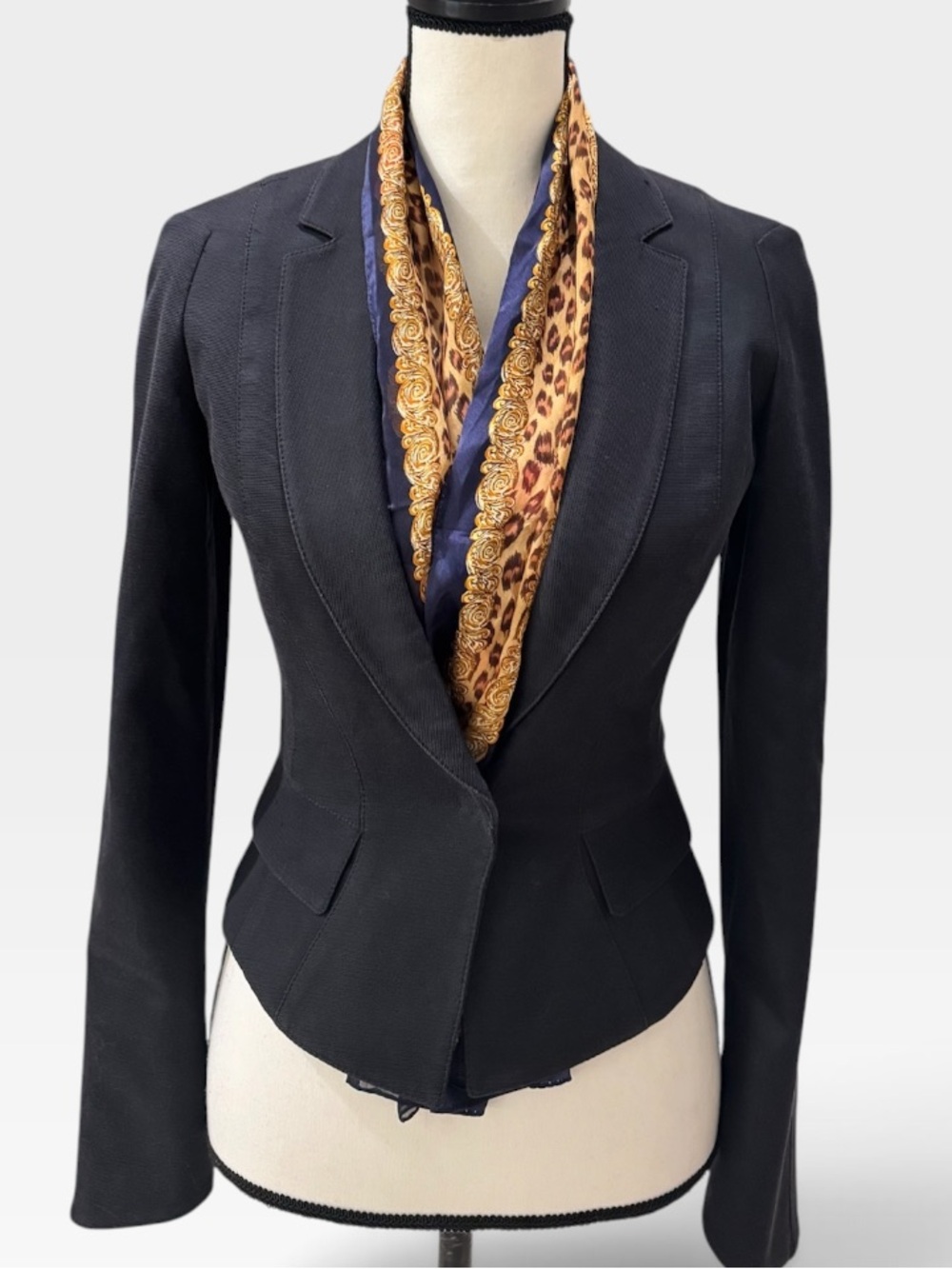 Dolce & Gabbana Blazer Jacket Black Small (IT 40; US 4) - Picture 6 of 13